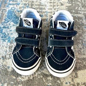 Vans Checkboard SK8 Mid Reissue V - Size 7 Toddler - LIKE NEW!